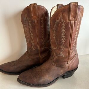 Classic Brown Cowboy Boots